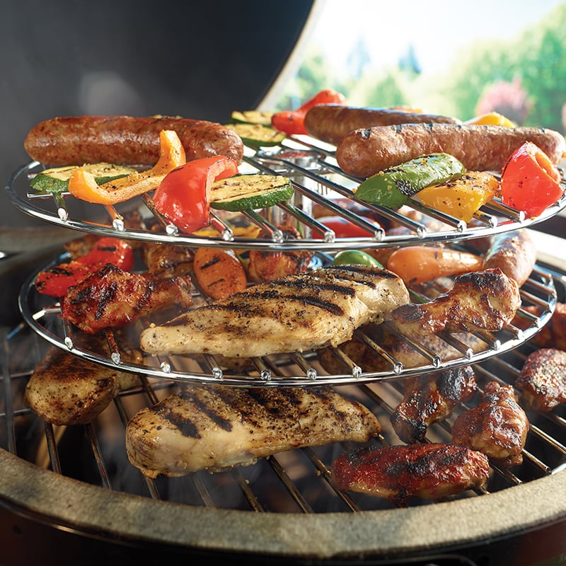 Grille 3 niveaux en acier inoxydable | 370006