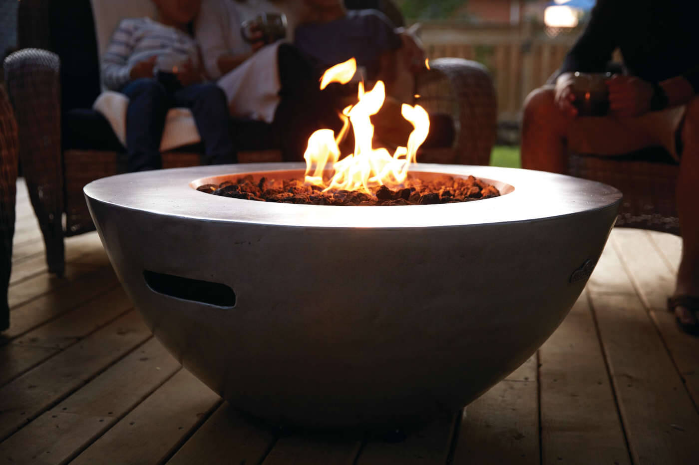 Tables feu propane