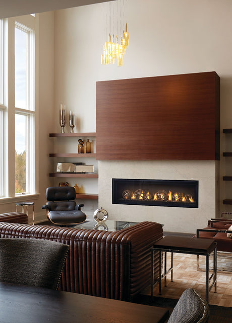 Foyers au gaz intérieur