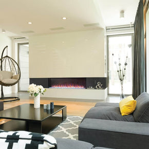 TRIVISTAᴹᴰ PRIMIS 60 Three-sided built-in electric fireplaces | NEFB60H-3SV