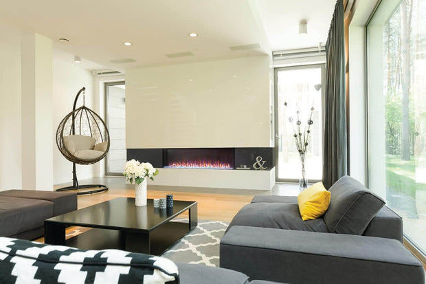 TRIVISTAᴹᴰ PRIMIS 60 Three-sided built-in electric fireplaces | NEFB60H-3SV