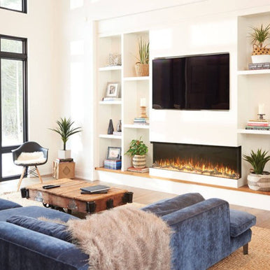TRIVISTAᴹᴰ PRIMIS 60 Three-sided built-in electric fireplaces | NEFB60H-3SV