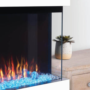 TRIVISTAᴹᴰ PRIMIS 60 Three-sided built-in electric fireplaces | NEFB60H-3SV