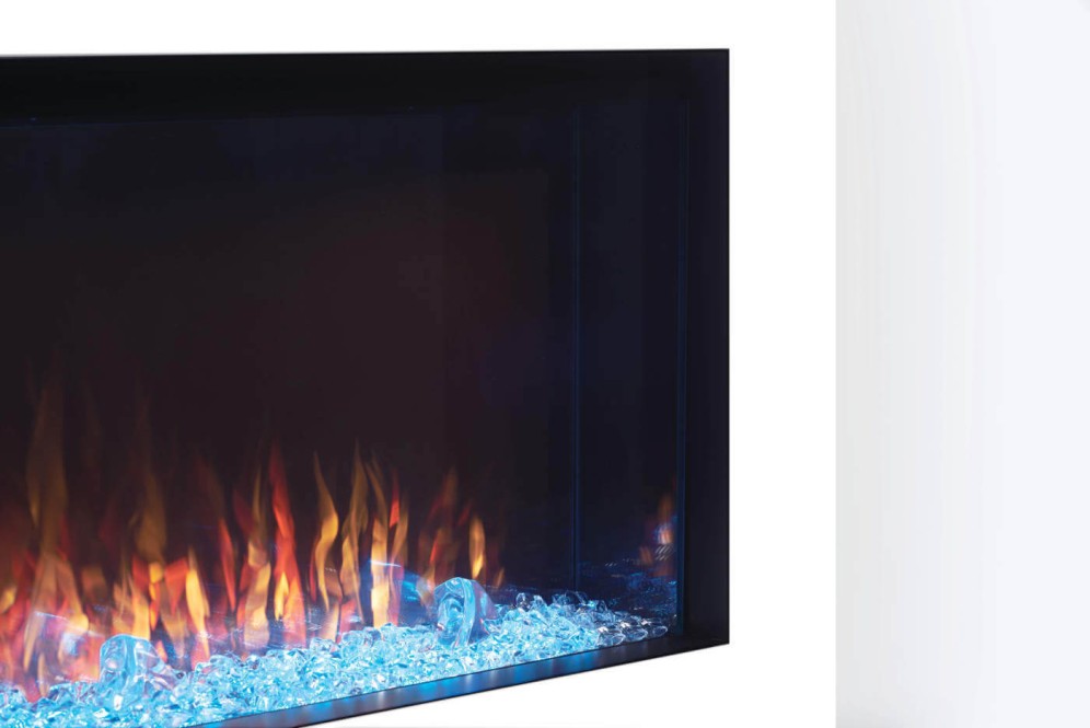 TRIVISTAᴹᴰ PRIMIS 60 Three-sided built-in electric fireplaces | NEFB60H-3SV