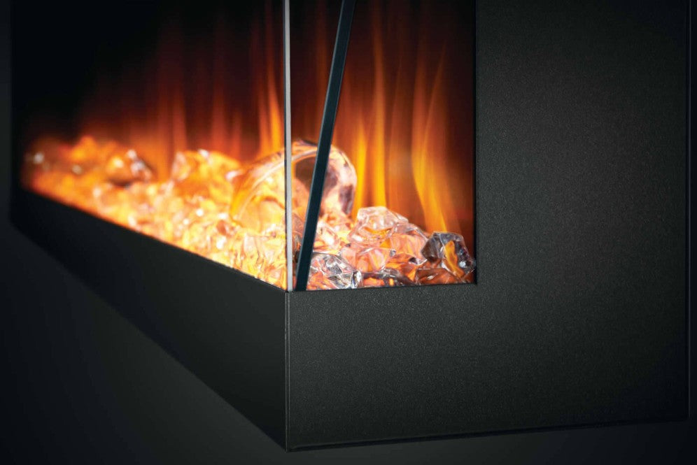 TRIVISTAᴹᴰ PICTURA 50 Three-sided built-in electric fireplaces | NEFL50H-3SV
