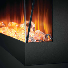 TRIVISTAᴹᴰ PICTURA 50 Three-sided built-in electric fireplaces | NEFL50H-3SV