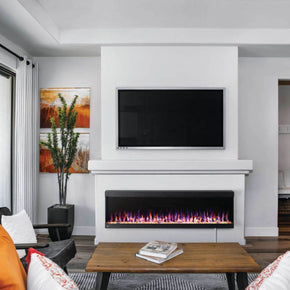 TRIVISTAᴹᴰ PICTURA 60 Three-sided built-in electric fireplaces | NEFL60H-3SV
