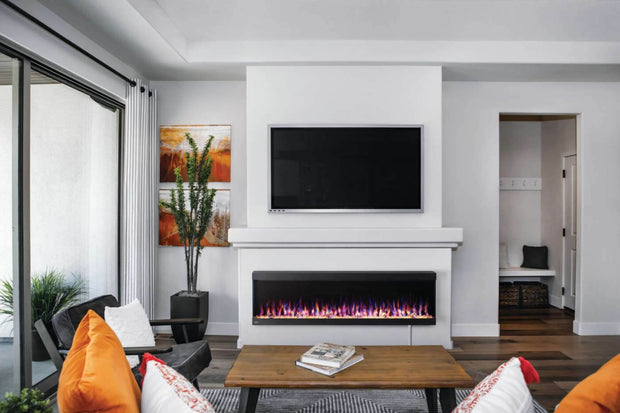 TRIVISTAᴹᴰ PICTURA 60 Three-sided built-in electric fireplaces | NEFL60H-3SV
