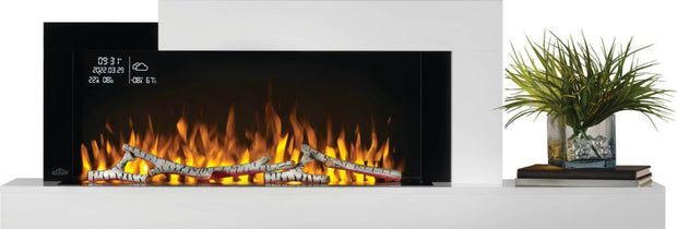 STYLUSᴹᴰ CARA ELITE Electric Wall Fireplace | NEFP32‑5019W‑IOT