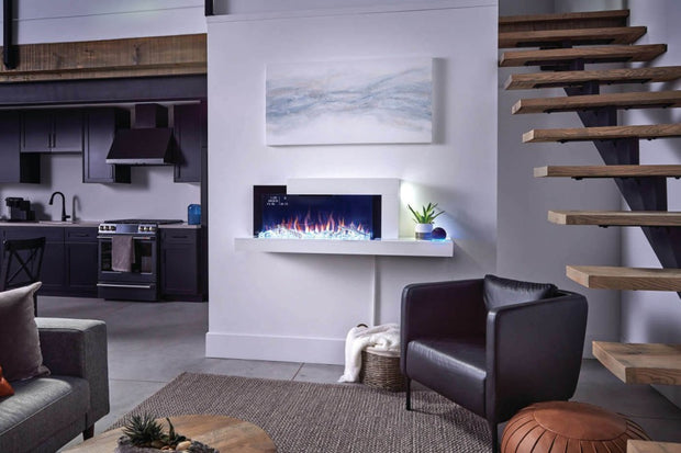STYLUSᴹᴰ CARA ELITE Electric Wall Fireplace | NEFP32‑5019W‑IOT