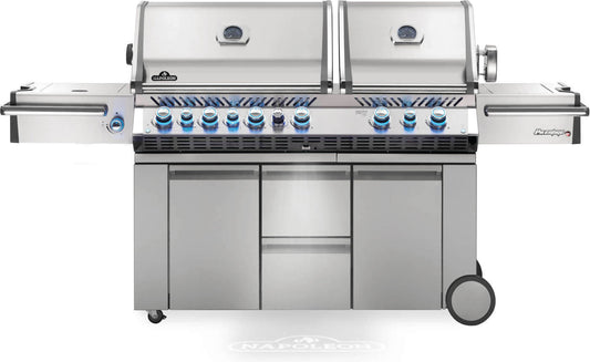 Prestige PRO 825 RSBI avec brûleur latéral double à contrôle indépendant, et brûleurs de cuve et arrière infrarouges