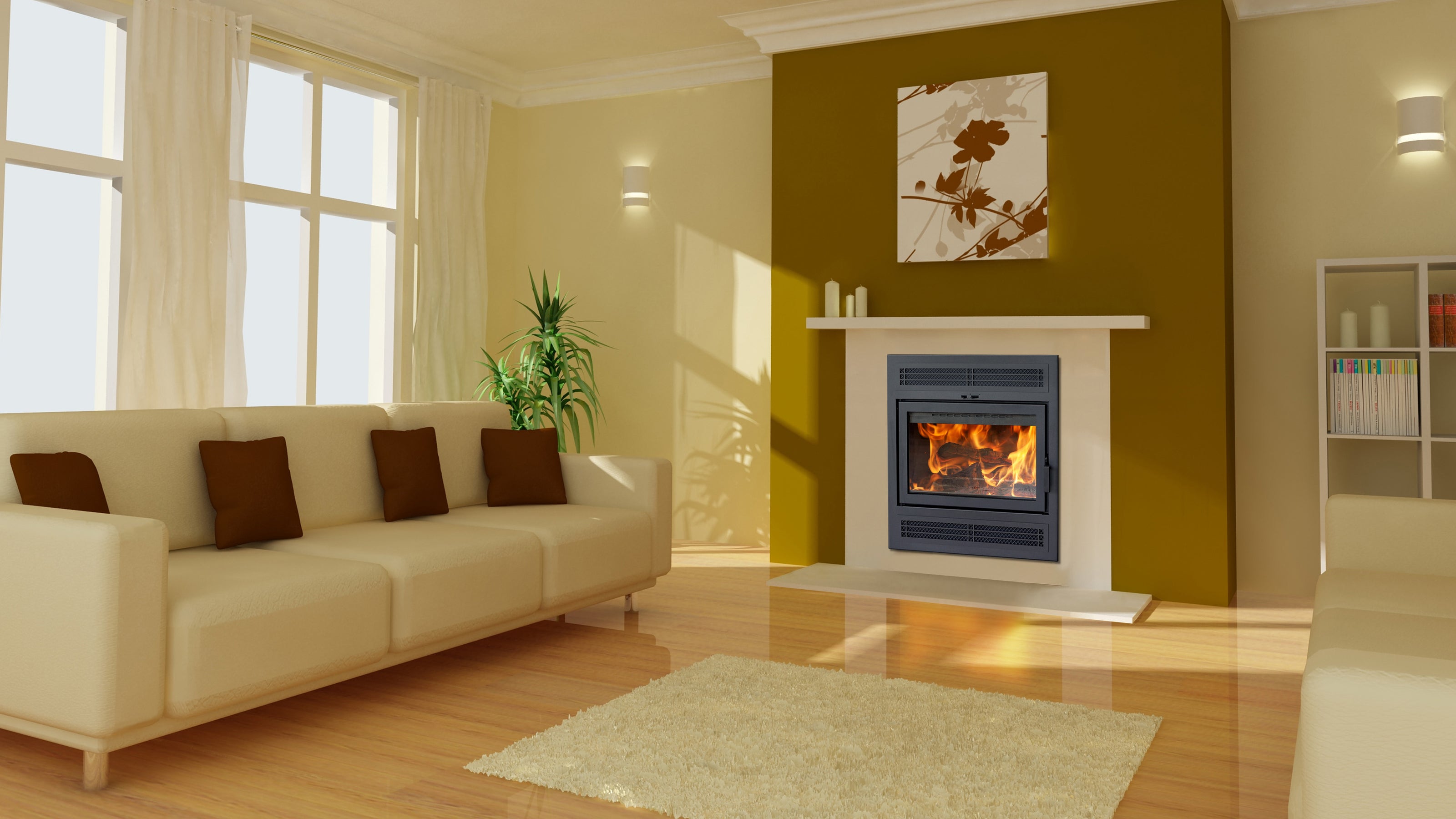 ASTRA 24 Traditional Wood-Burning Fireplace – 24AT-01