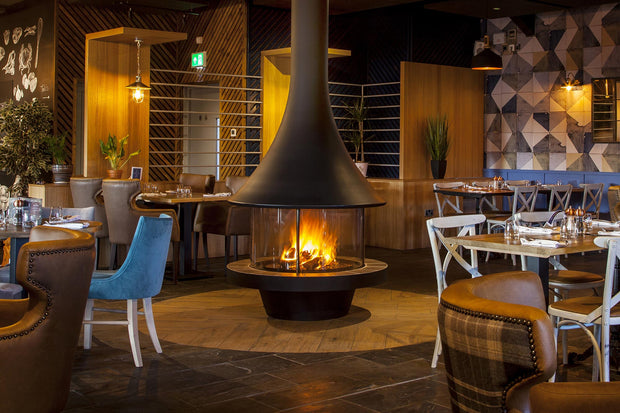 Suspended Fireplace JC Bordelet Eva