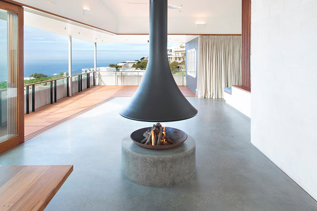 Suspended Fireplace JC Bordelet Eva