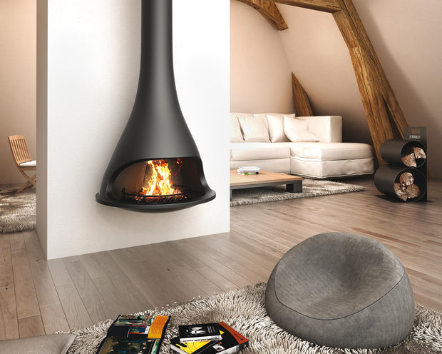 JC Bordelet Tatiana Suspended Fireplace