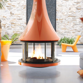 Suspended Fireplace JC Bordelet Zelia