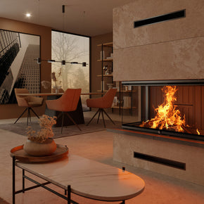 Foyer au bois LUXUS® 40 Bay - LXB40