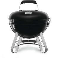 Barbecue portatif au charbon de bois de 14 po