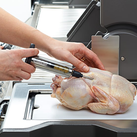 Seringue à marinade en acier inoxydable | 55028